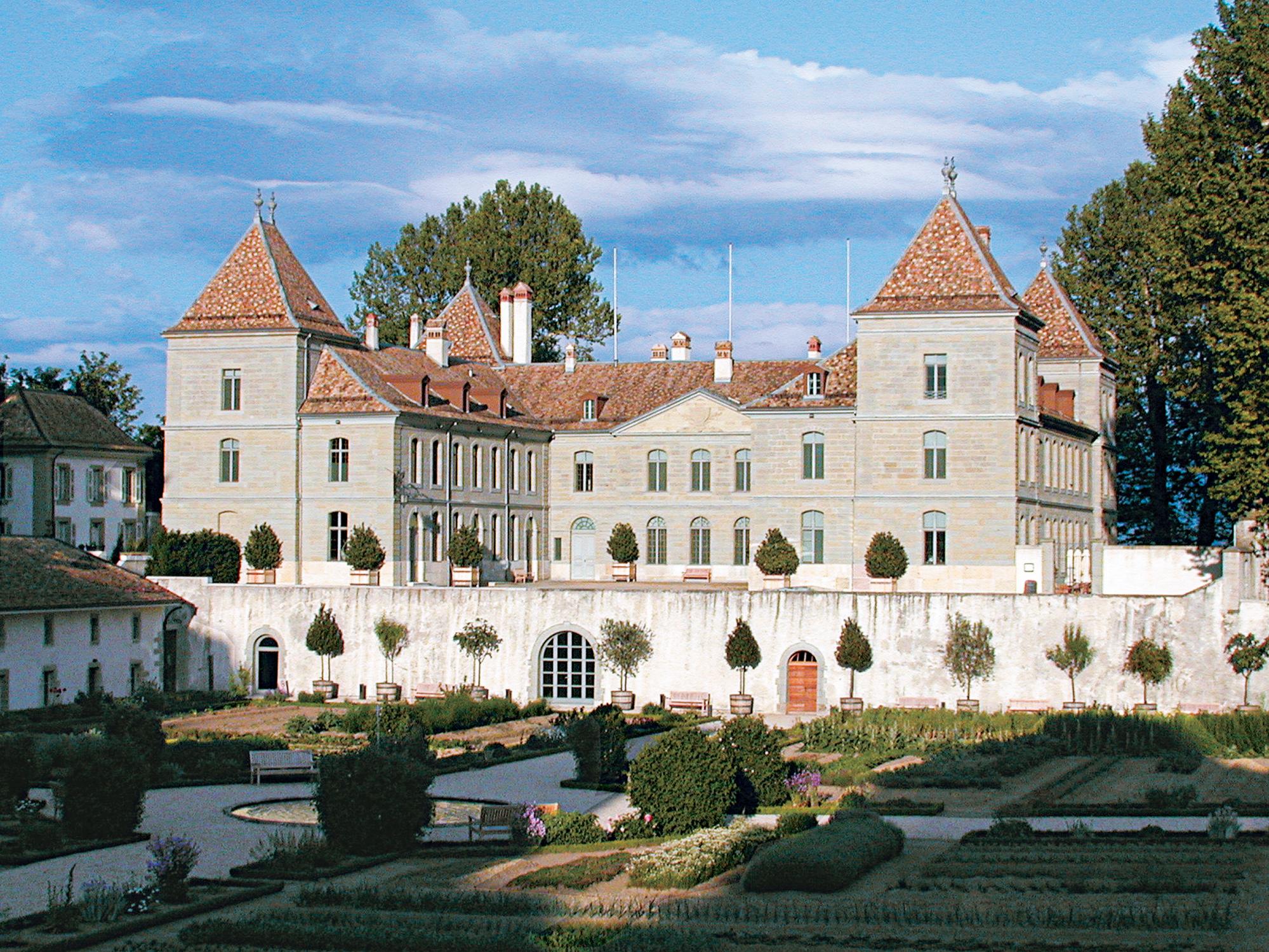 Schöne Konferenzen im Château de Prangins