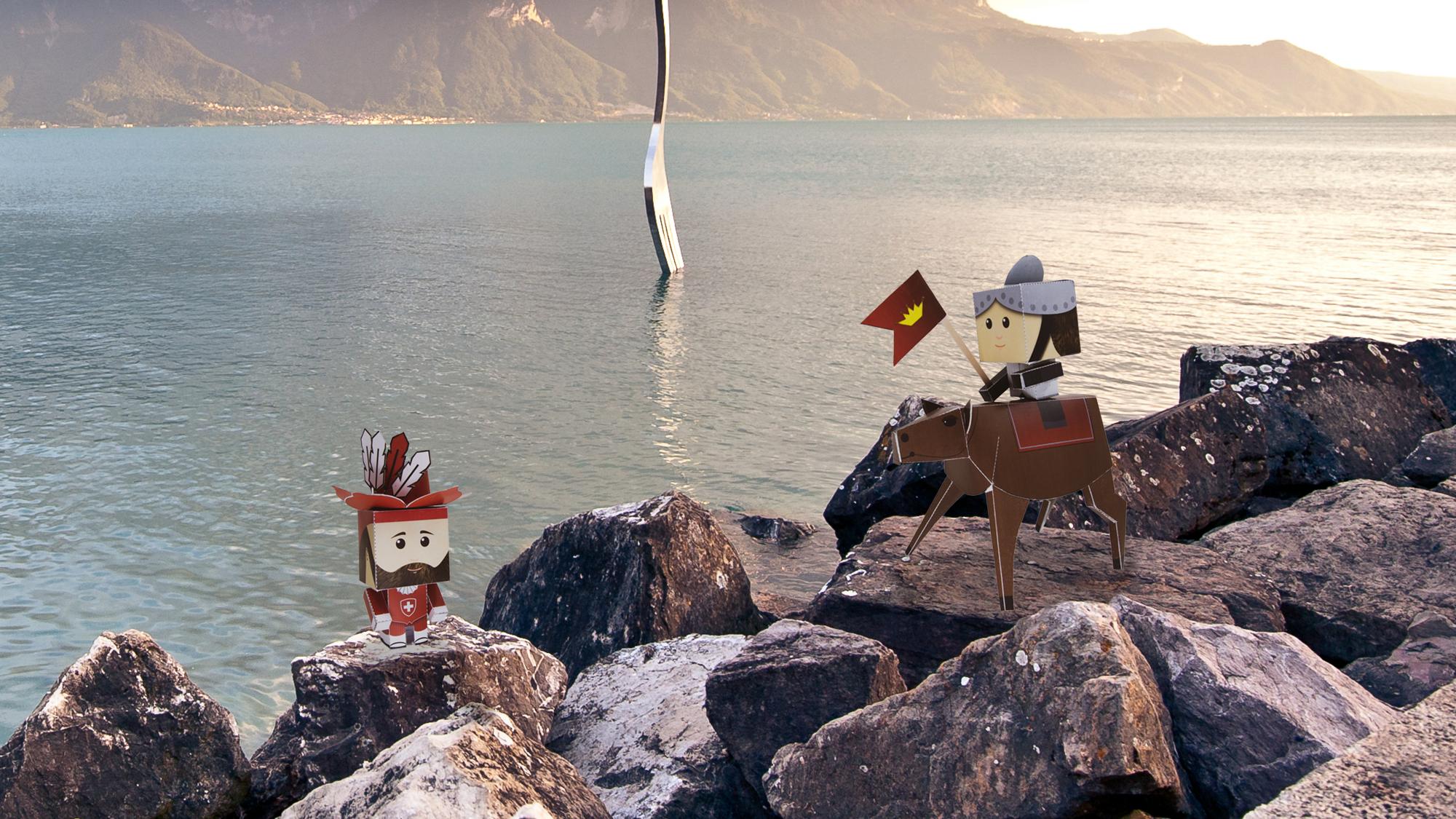 Section papertoy - webdossier FEVI 2019