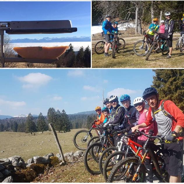 Mountain bike or electric mountain bike excursion
