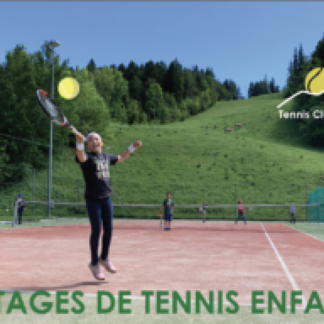 Child tennis courses