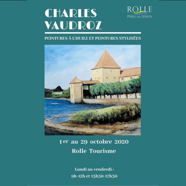 Exhibition - Charles Vaudroz - Rolle Tourisme