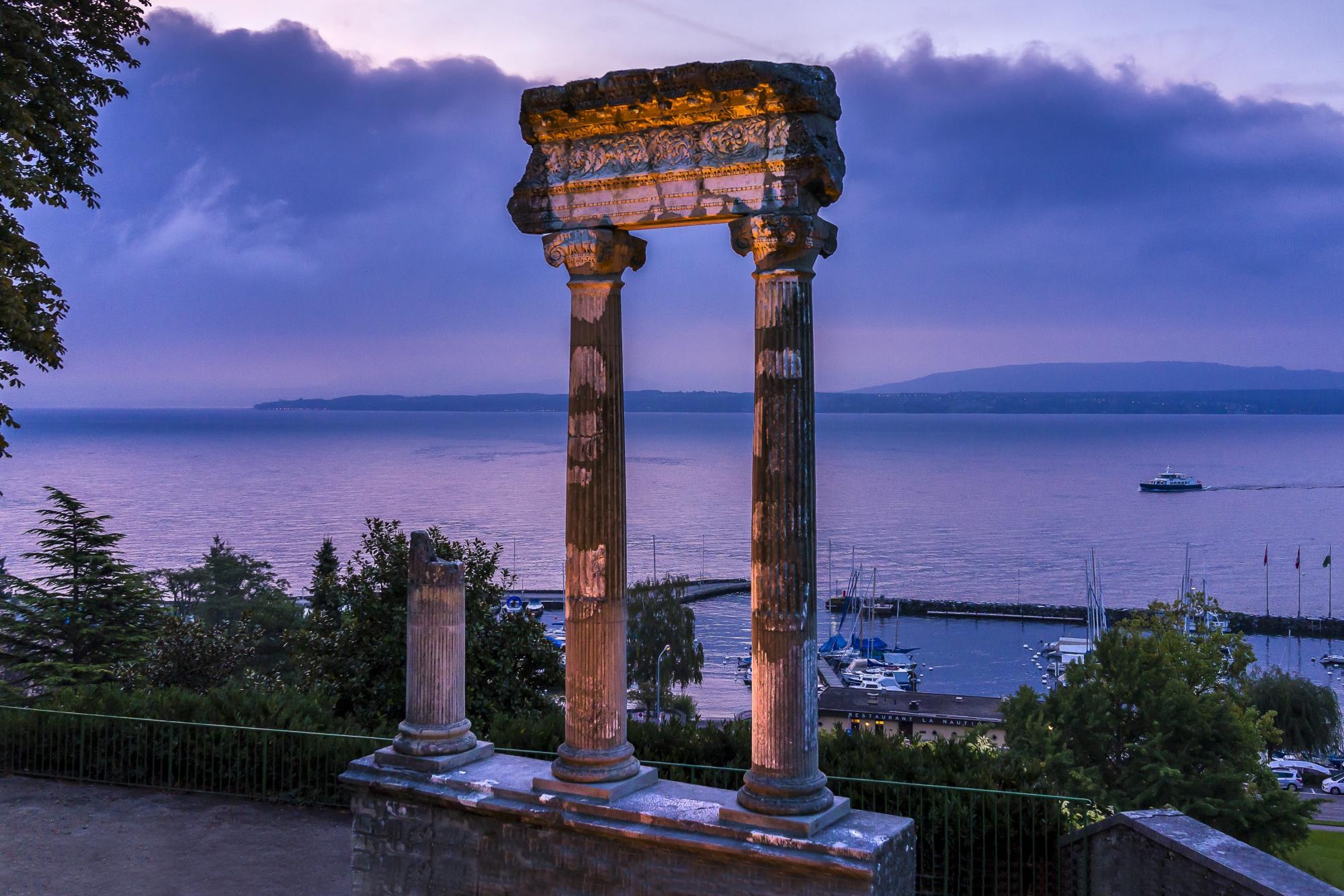 Roman columns - Nyon