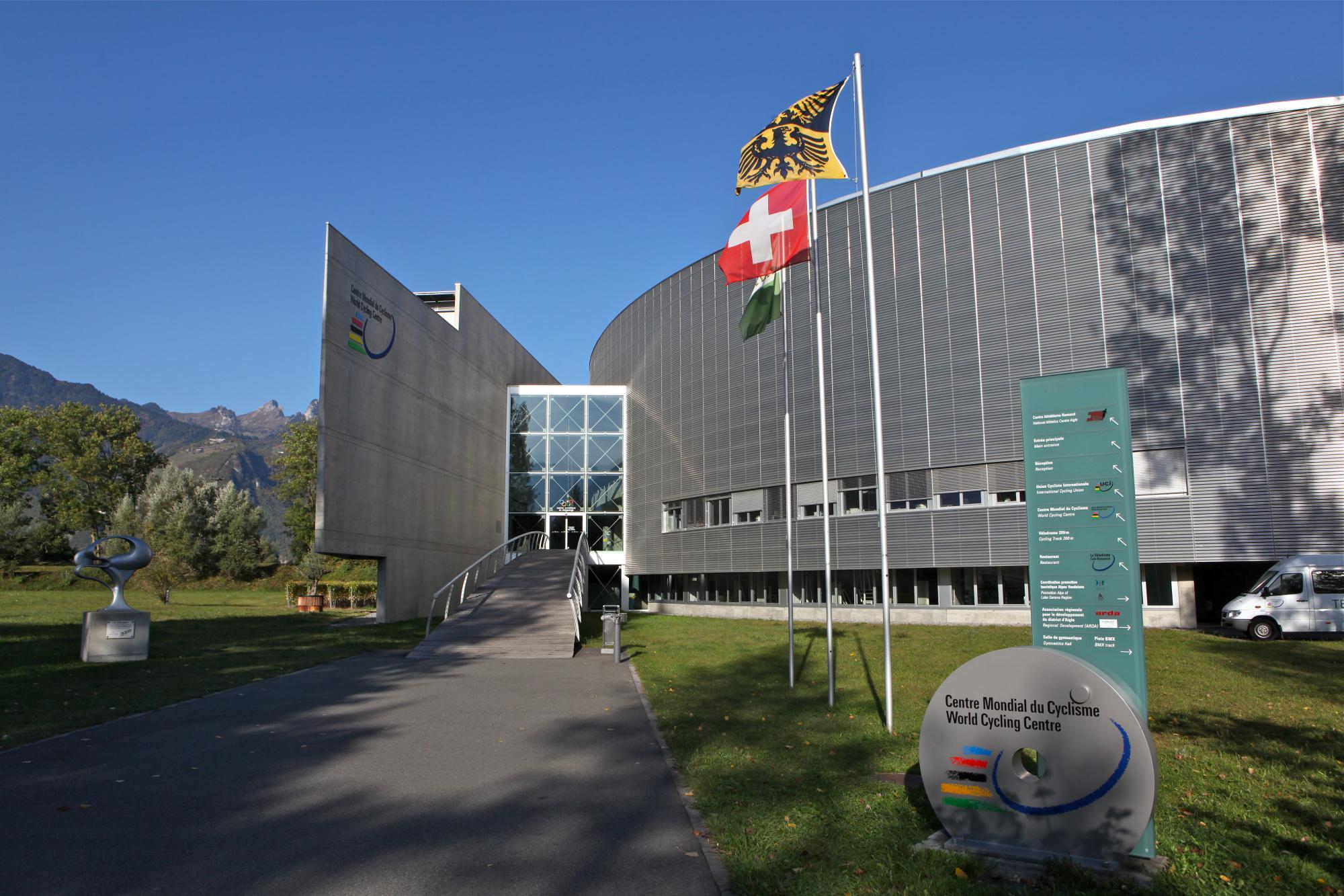 Gebäude des World Cycling Centre - Sommer - Aigle