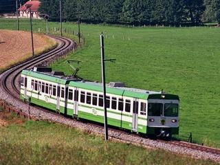 Bahnlinie Lausanne-Echallens-Bercher (LEB)