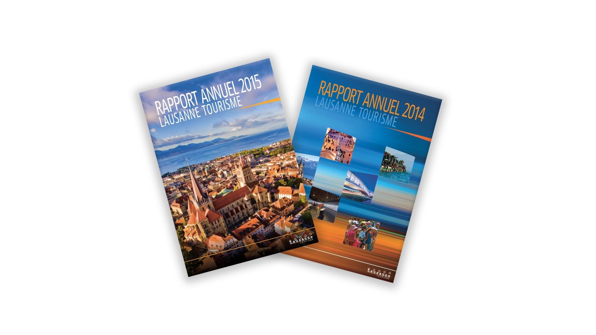 Rapports annuels - © Lausanne Tourisme Rapports annuels - © Lausanne Tourisme