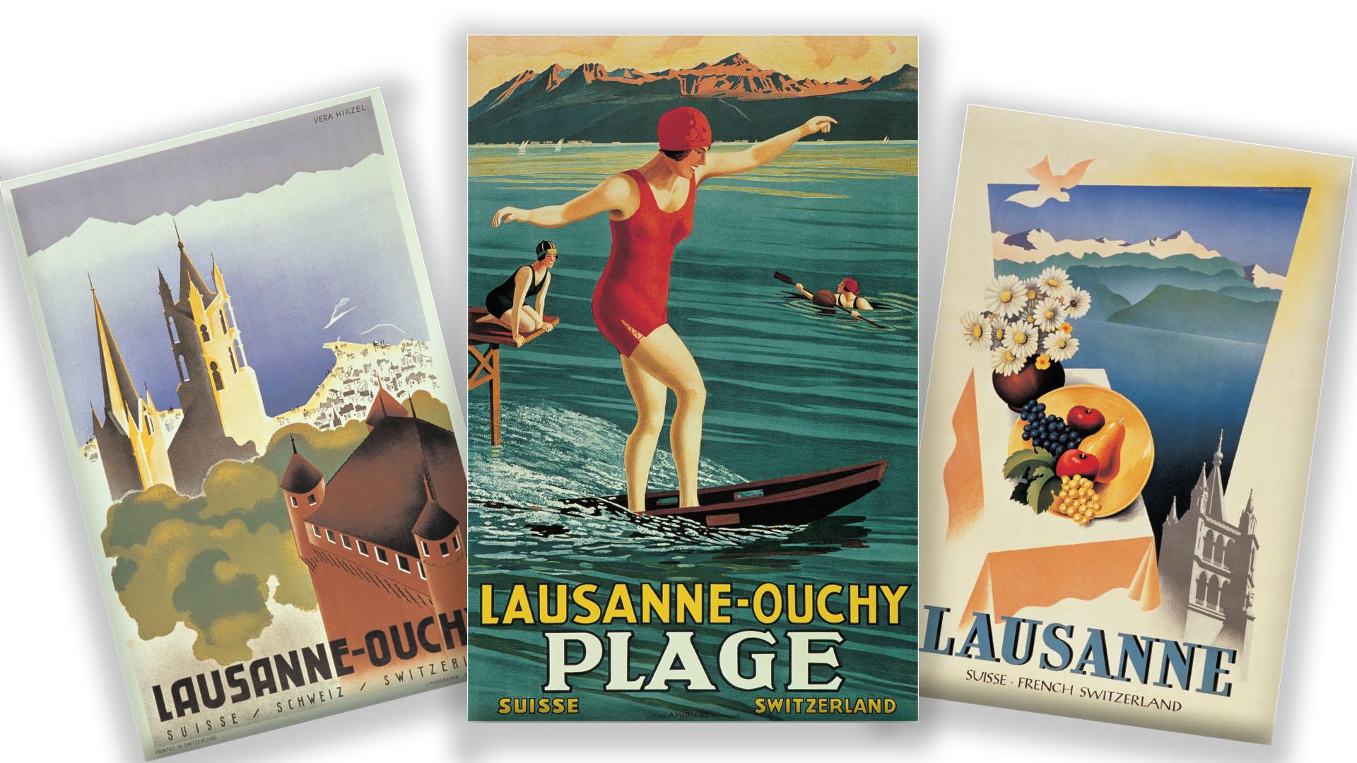 Retro-Plakate - © Vera Hirzel Geroges J. Flemwell Jean Walter Retro-Plakate - © Vera Hirzel Geroges J. Flemwell Jean Walter