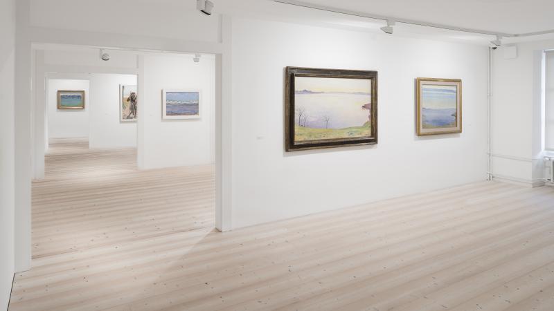 Hodler et le léman, musée de Pully - © Mathieu Bernard-Reymond - Musée d'art de Pully Hodler et le léman, musée de Pully - © Mathieu Bernard-Reymond - Musée d'art de Pully