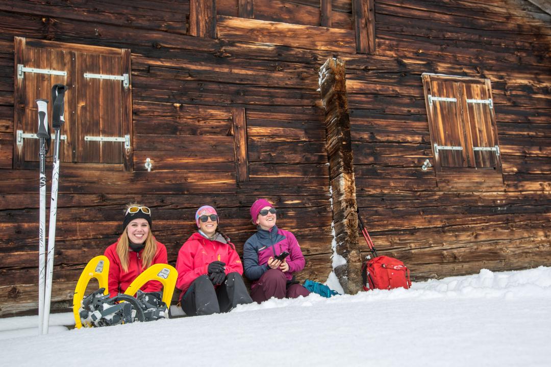 SCHNEESCHUHWANDERUNG