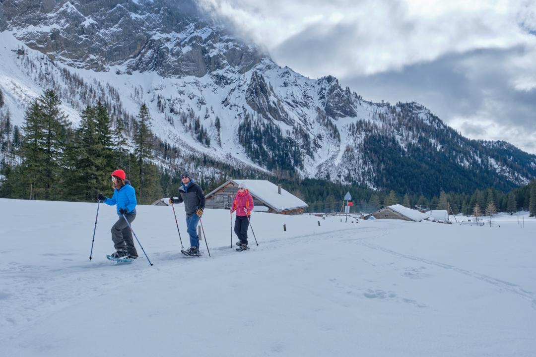 SCHNEESCHUHWANDERUNG