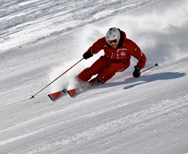 First ski experience Diablerets