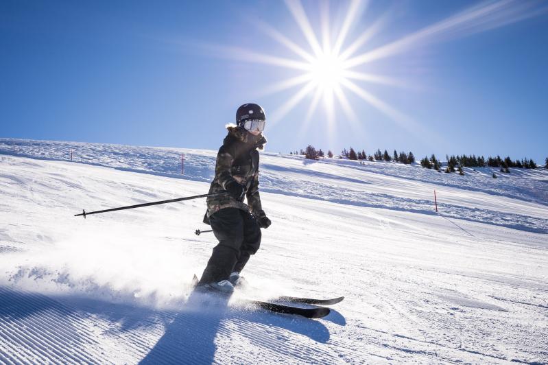 First ski experience Villars