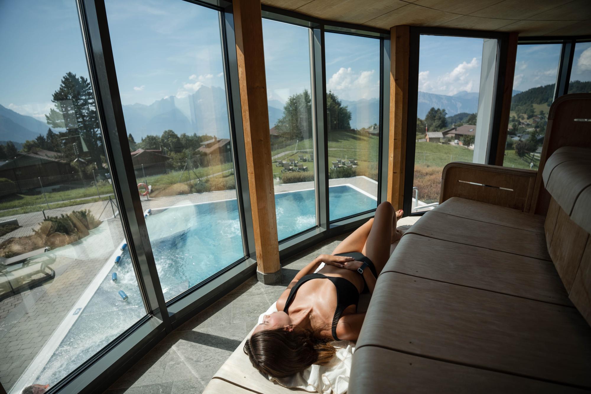Bains de Villars - Sauna panoramique