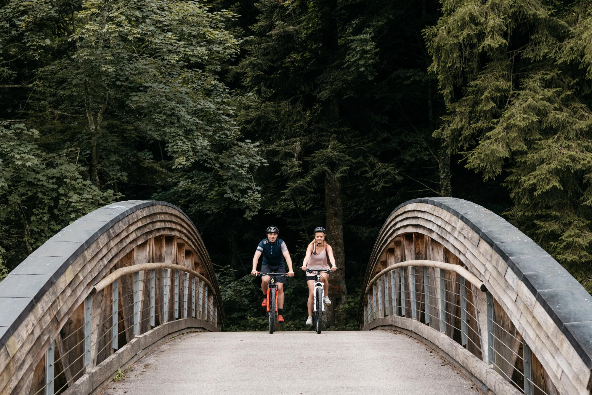 Randonnée à vélo_cyclistes_Arboretum 2019