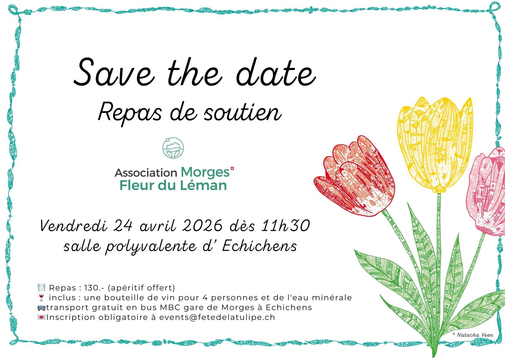 FTU 2026 Save the date repas de soutien