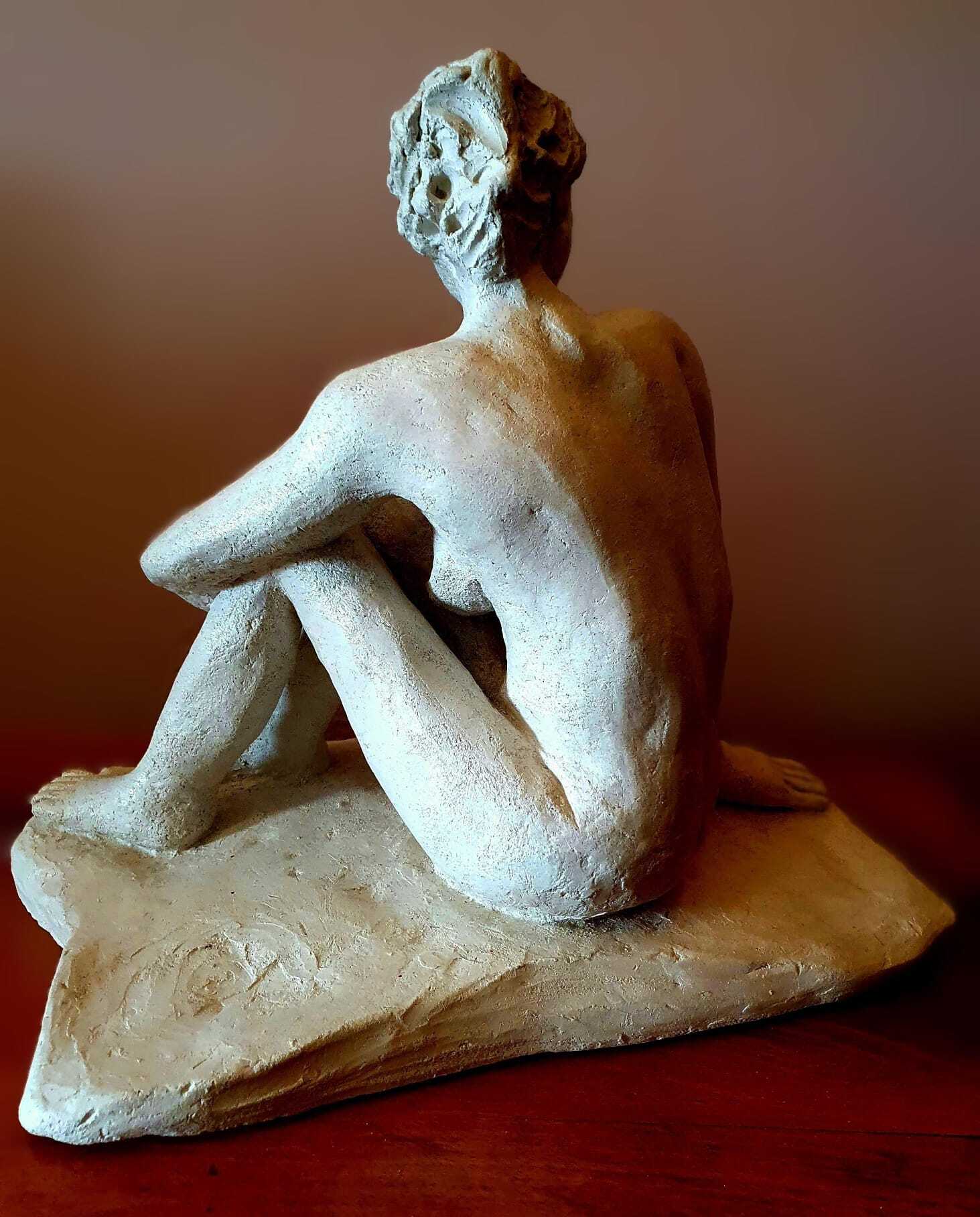 Exposition d'Anita Lenoir, sculptures, "Peau d'âme"