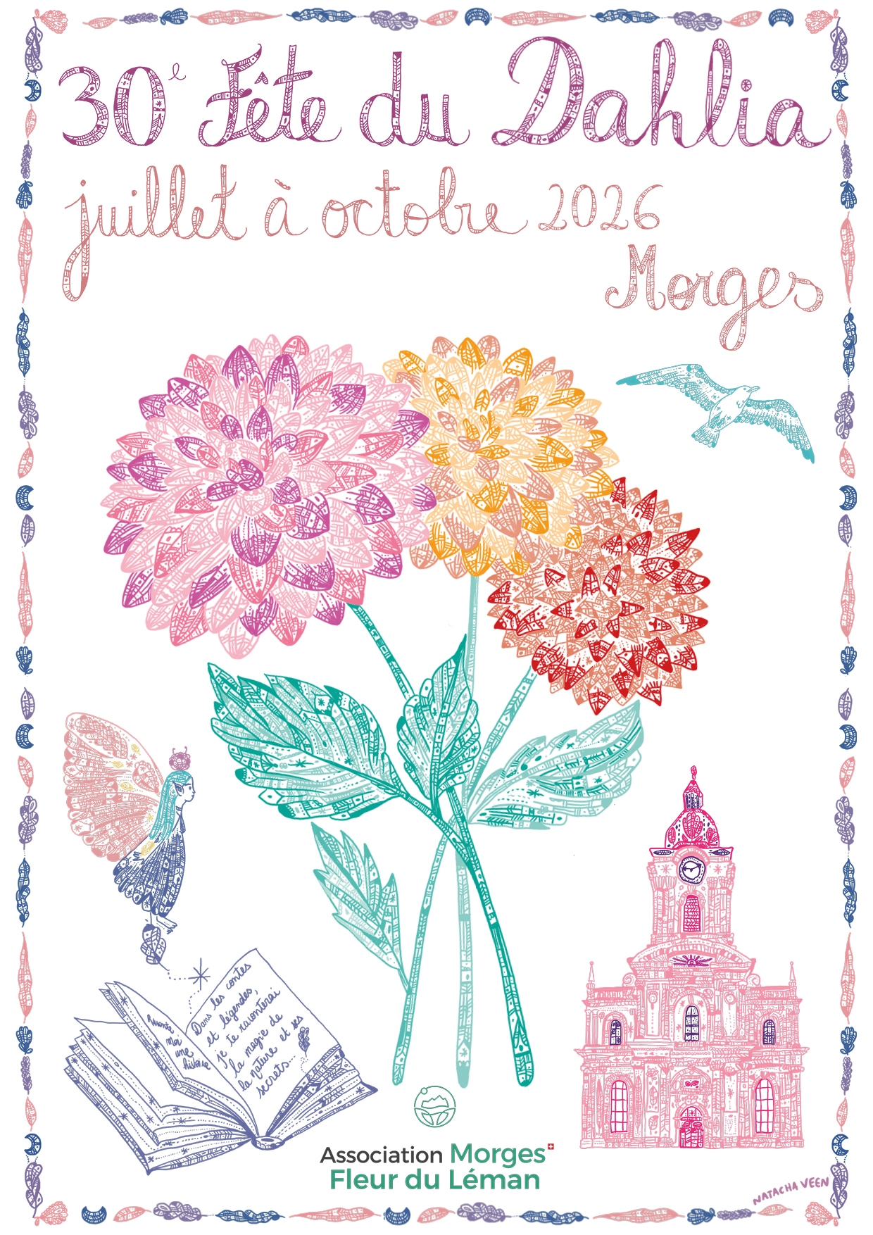 Affiche Dahlia 2026