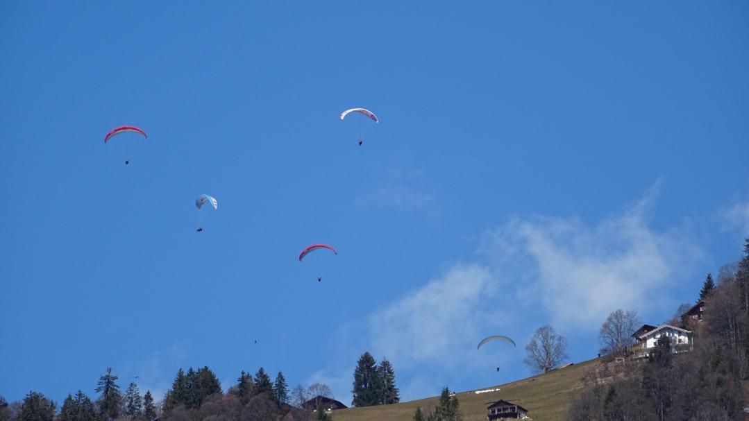 Aviatik, Gleitschirm