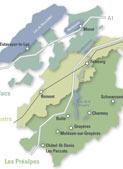 Carte schématique