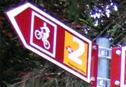 Panneau SuisseMobile - VTT