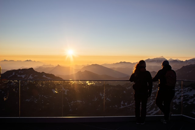 Sunrise at Mont-Fort