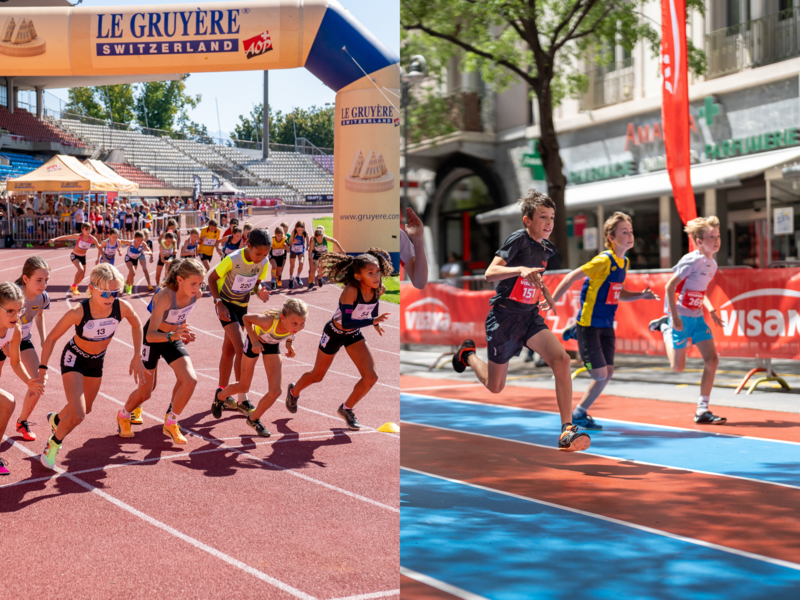 Finale cantonale valaisanne du Visana Sprint et finale régionale du Mille Gruyère