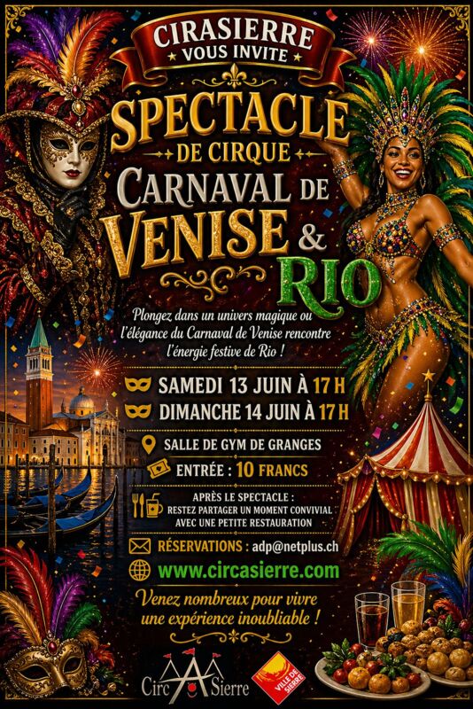 Carnavals Venise et Rio