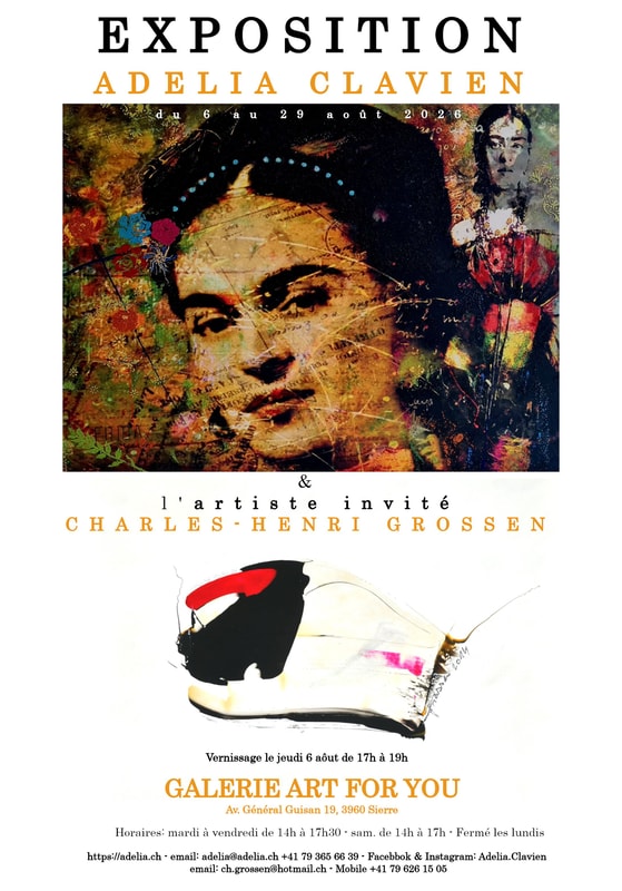 Exposition Adelia Clavien & Charles-Henri Grossen