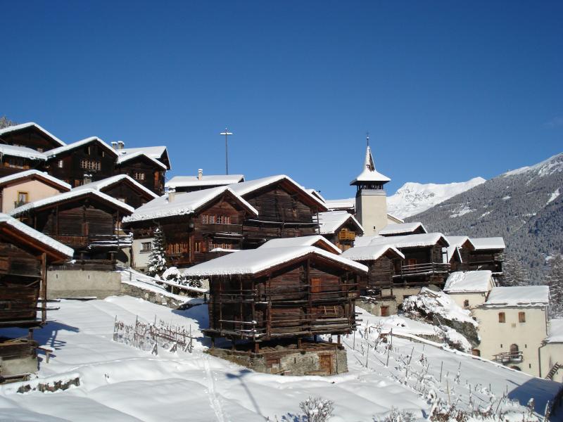 Village de Grimentz en hiver