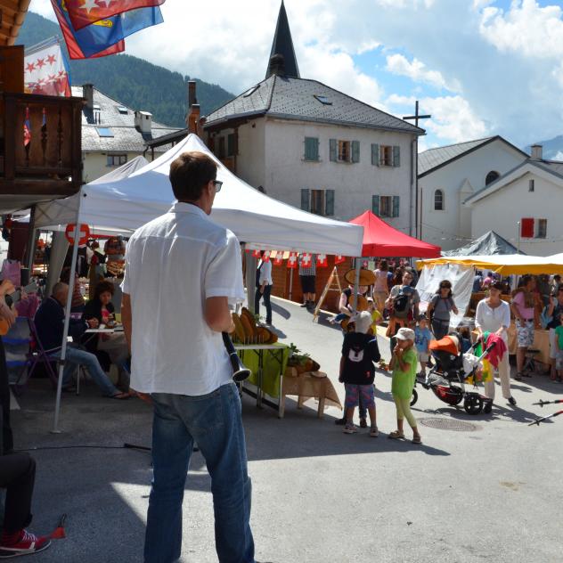 Marché Artisanal et Fête Patronale Site officiel du Val dAnniviers