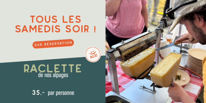 Soirée Raclette à la Cabane Illhorn