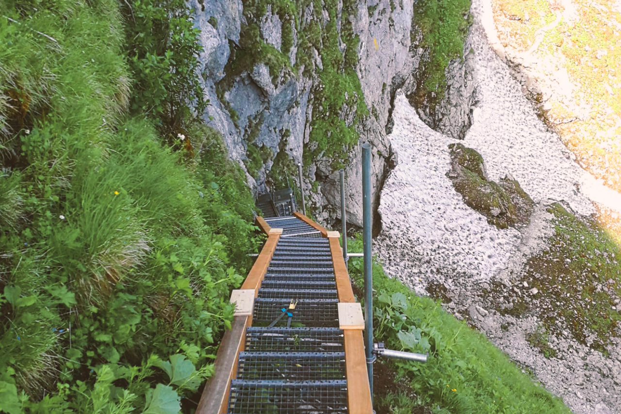 Grottes de Naye - Sentier des Echelles