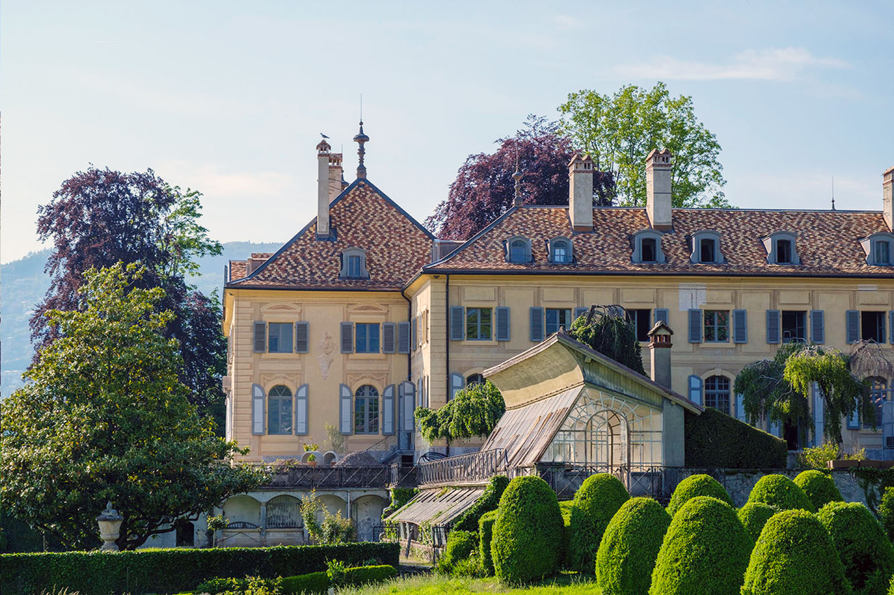 A vast historic estate above Vevey