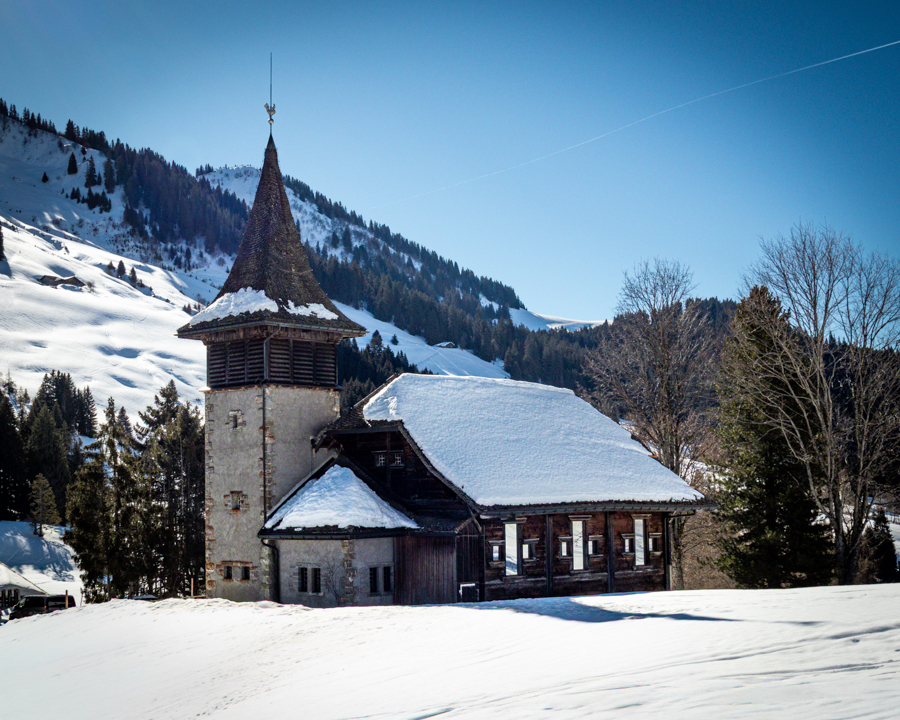 Balade hivernale Les Mosses - La Comballaz