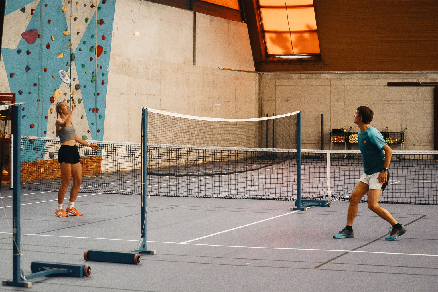 Badminton in Leysin