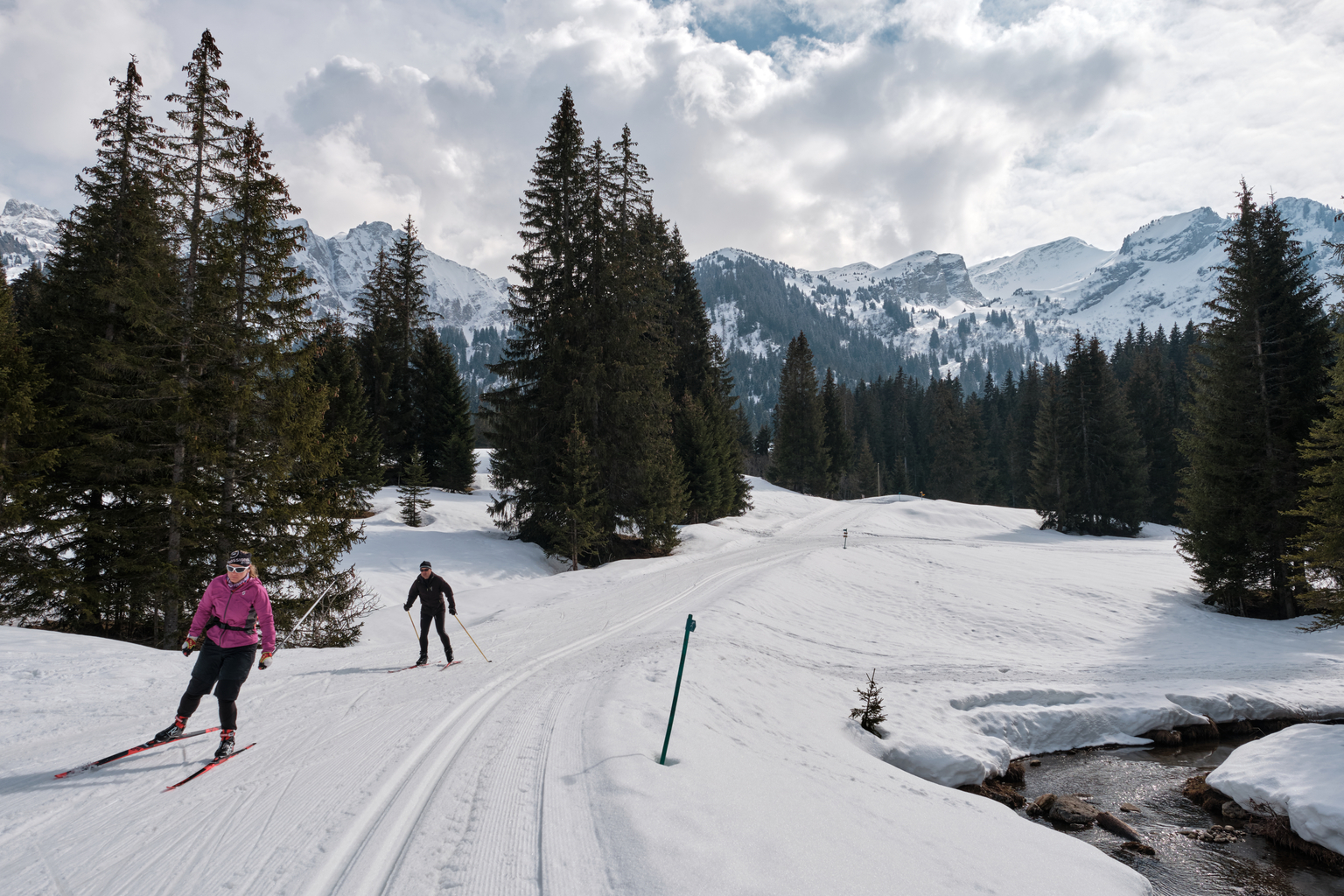 Cross-country on Le Carro (n° 557 SM)