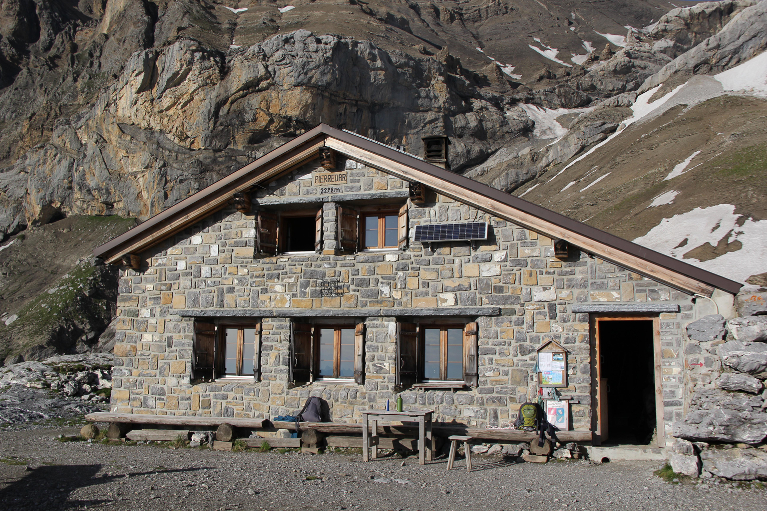 Berghütte Pierredar