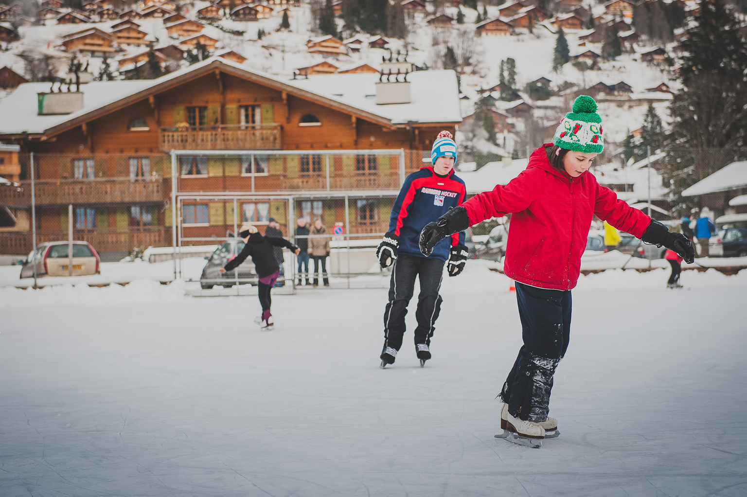 INBEGRIFFEN | Eislaufbahn Les Diablerets