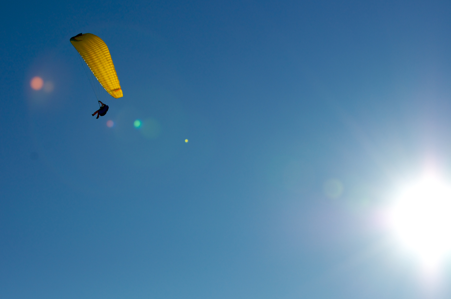 Paragliding with the Villars Ski School