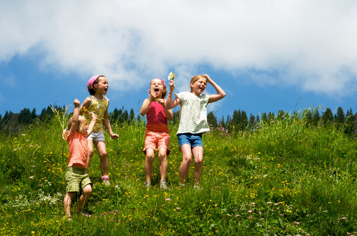 Spielplatz der Alpe des Chaux