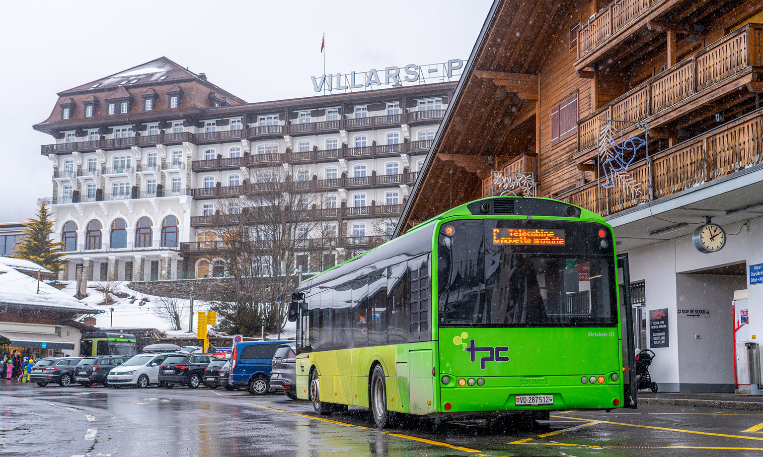 Bus 163 Chesières - Villars-sur-Ollon