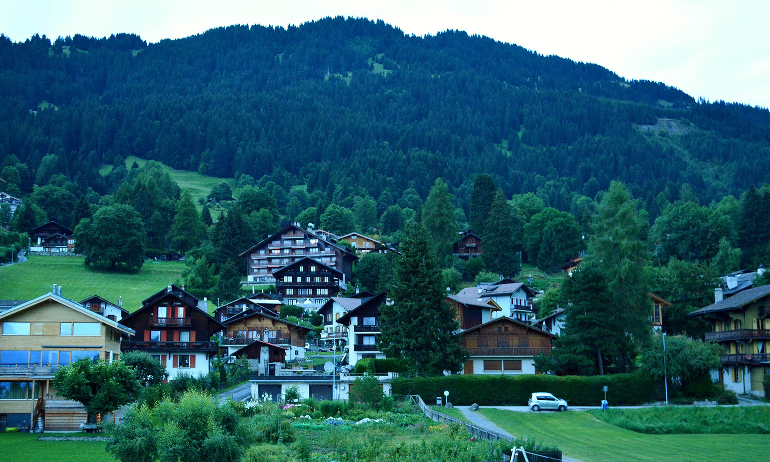 Villars-Chesières par le chemin des Râpes