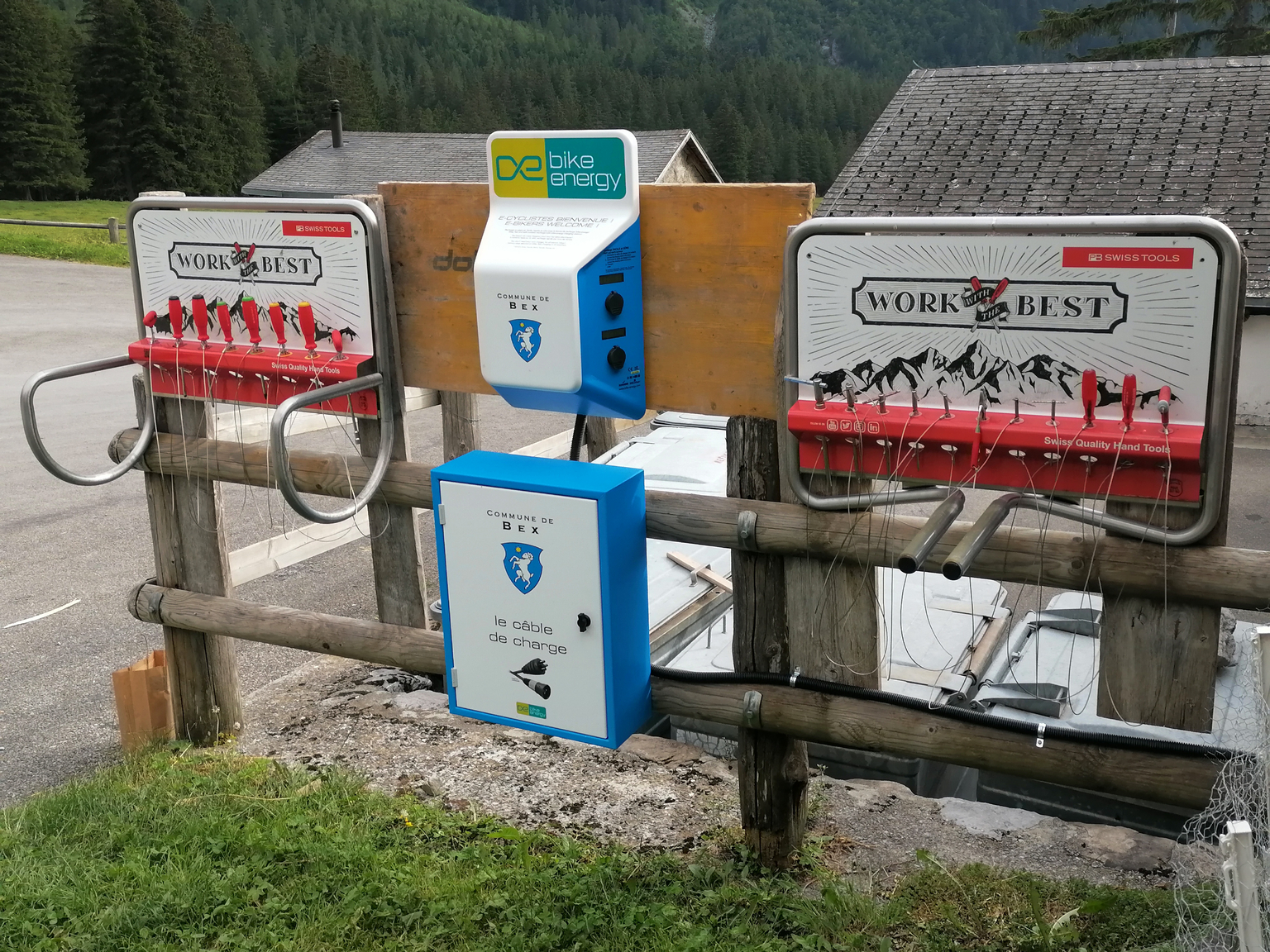E-bike terminal - In Solalex (near refuge)