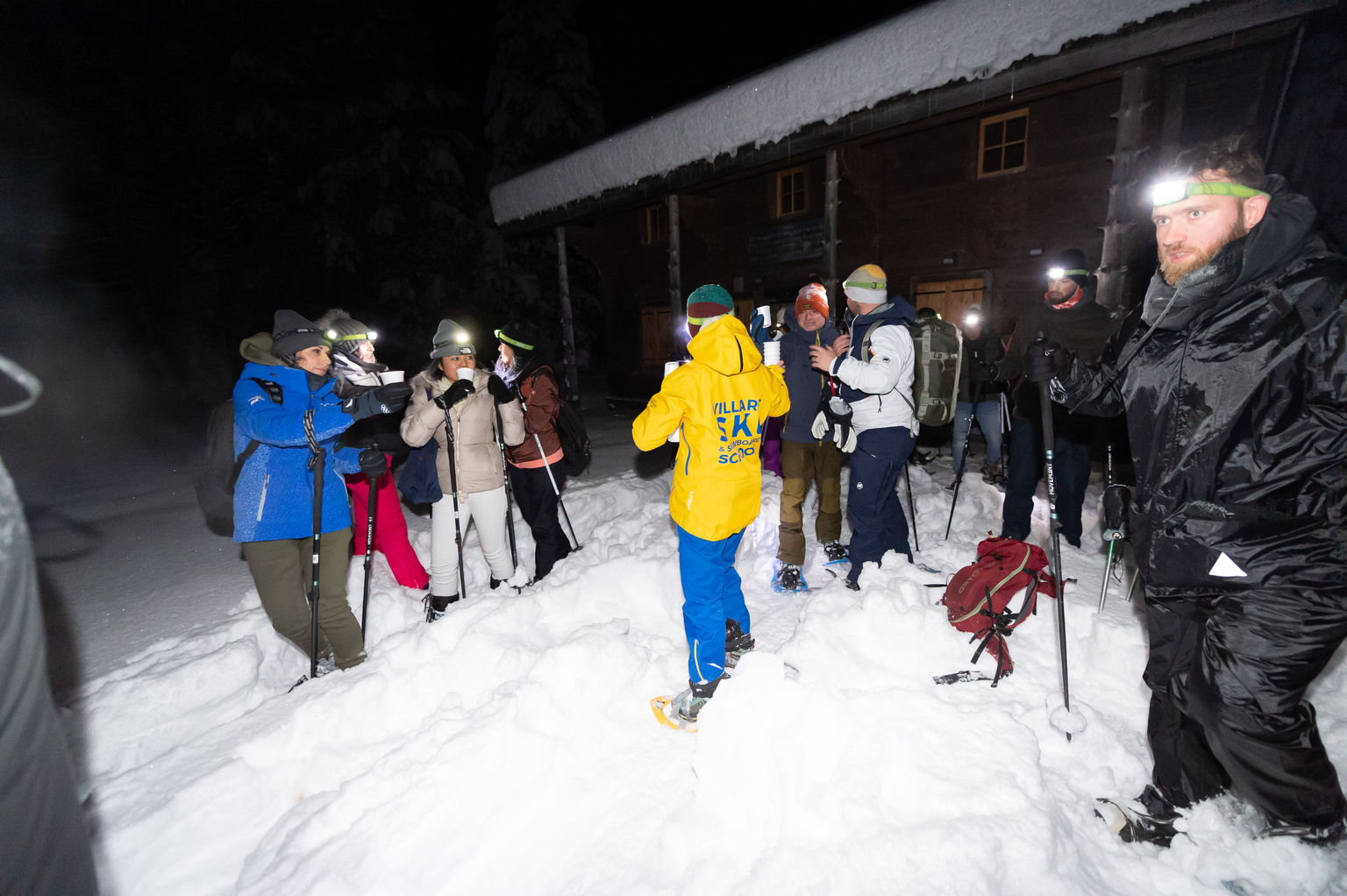 Guided hike & fondue in Solalex with the VSS