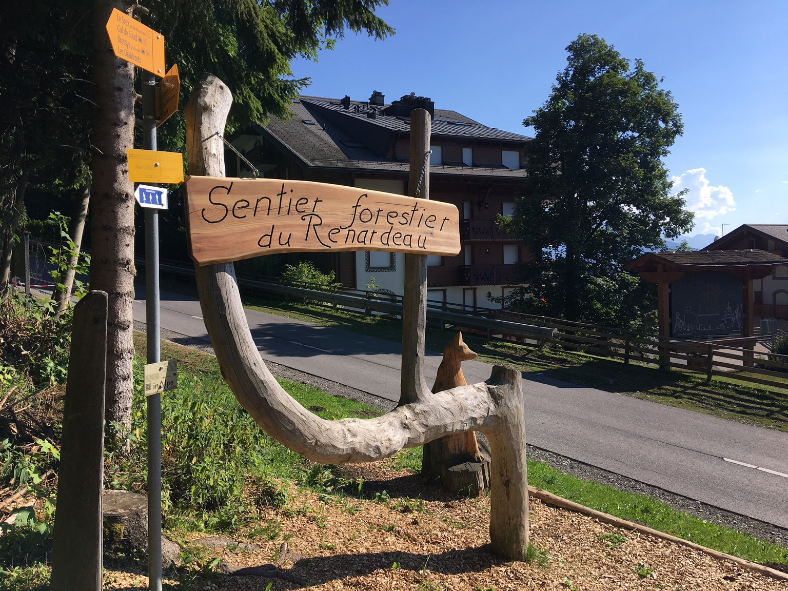 Le sentier du Renardeau