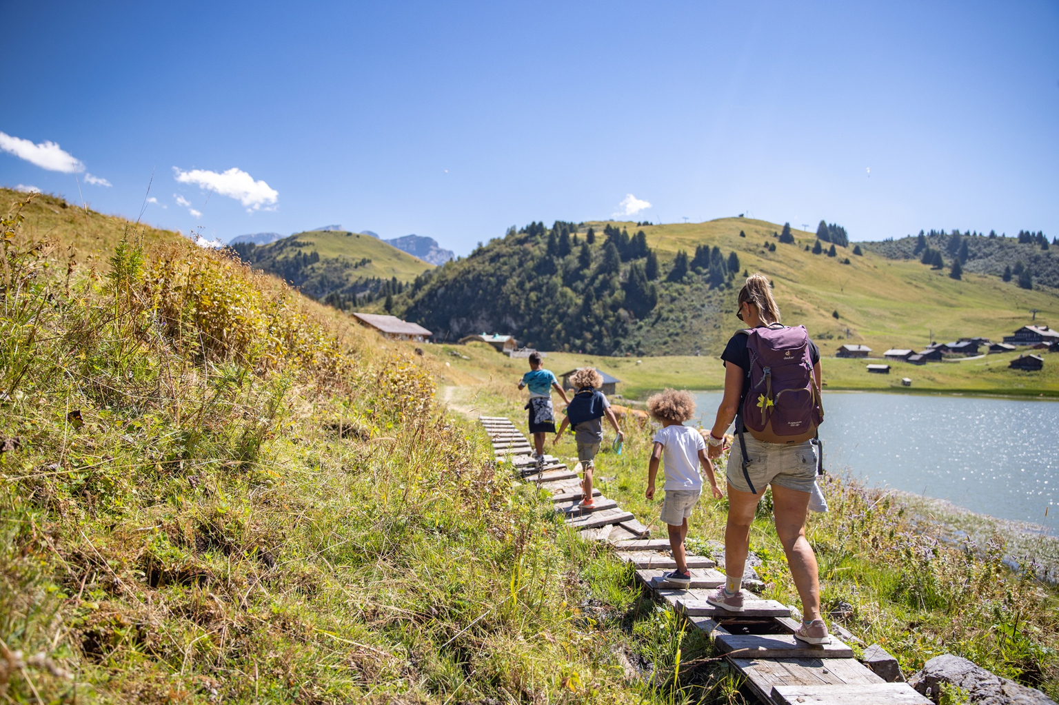 Le tour du Lac de Bretaye