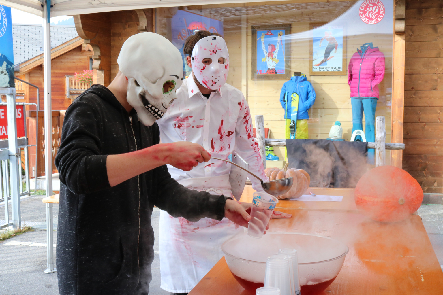 Halloween in Villars