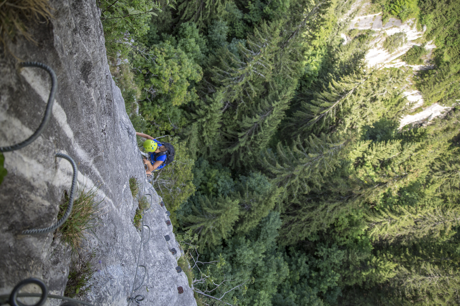 Klettersteig du Lavanchy