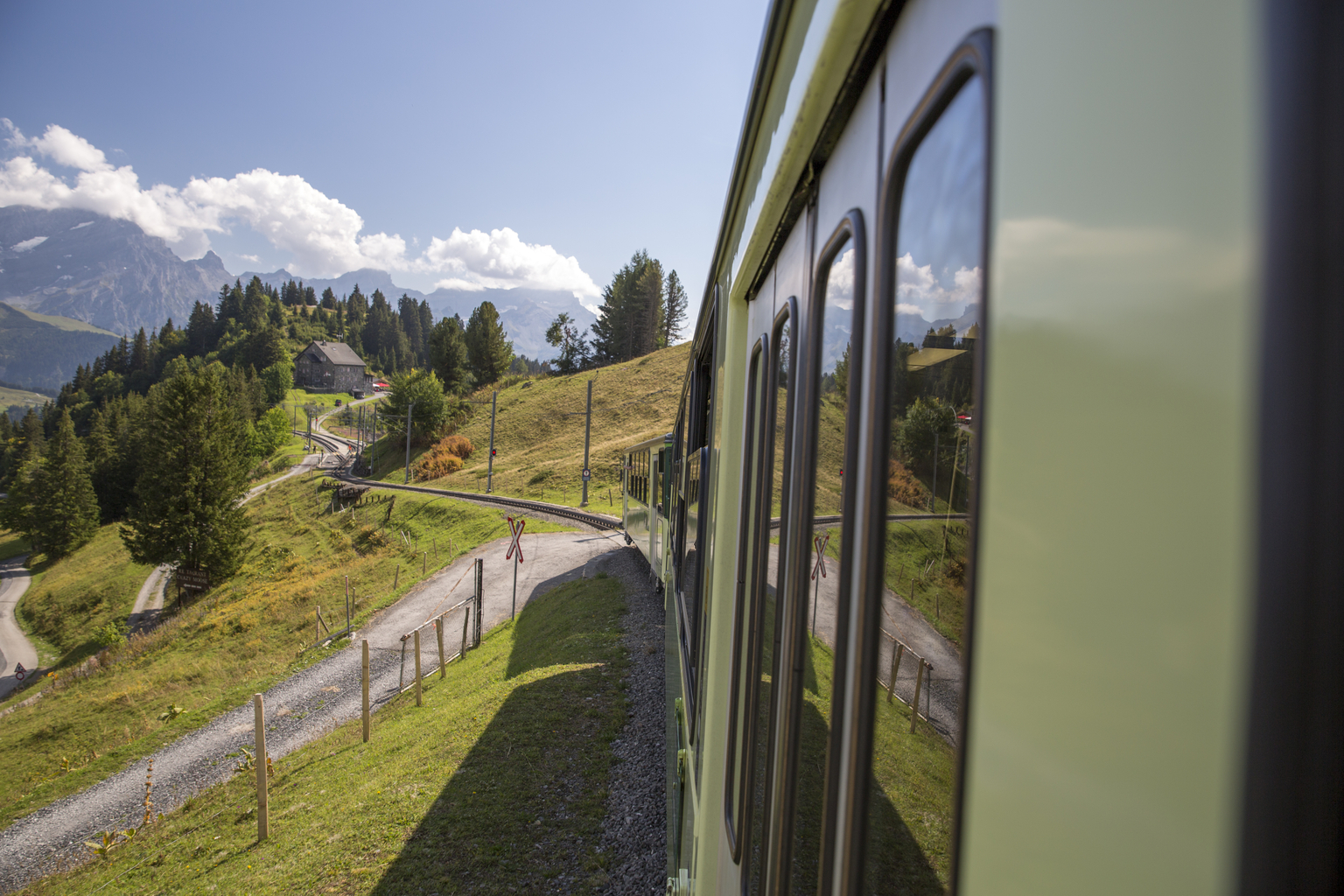 Train R74 Gryon, Chalméry – Villars, gare (BVB)