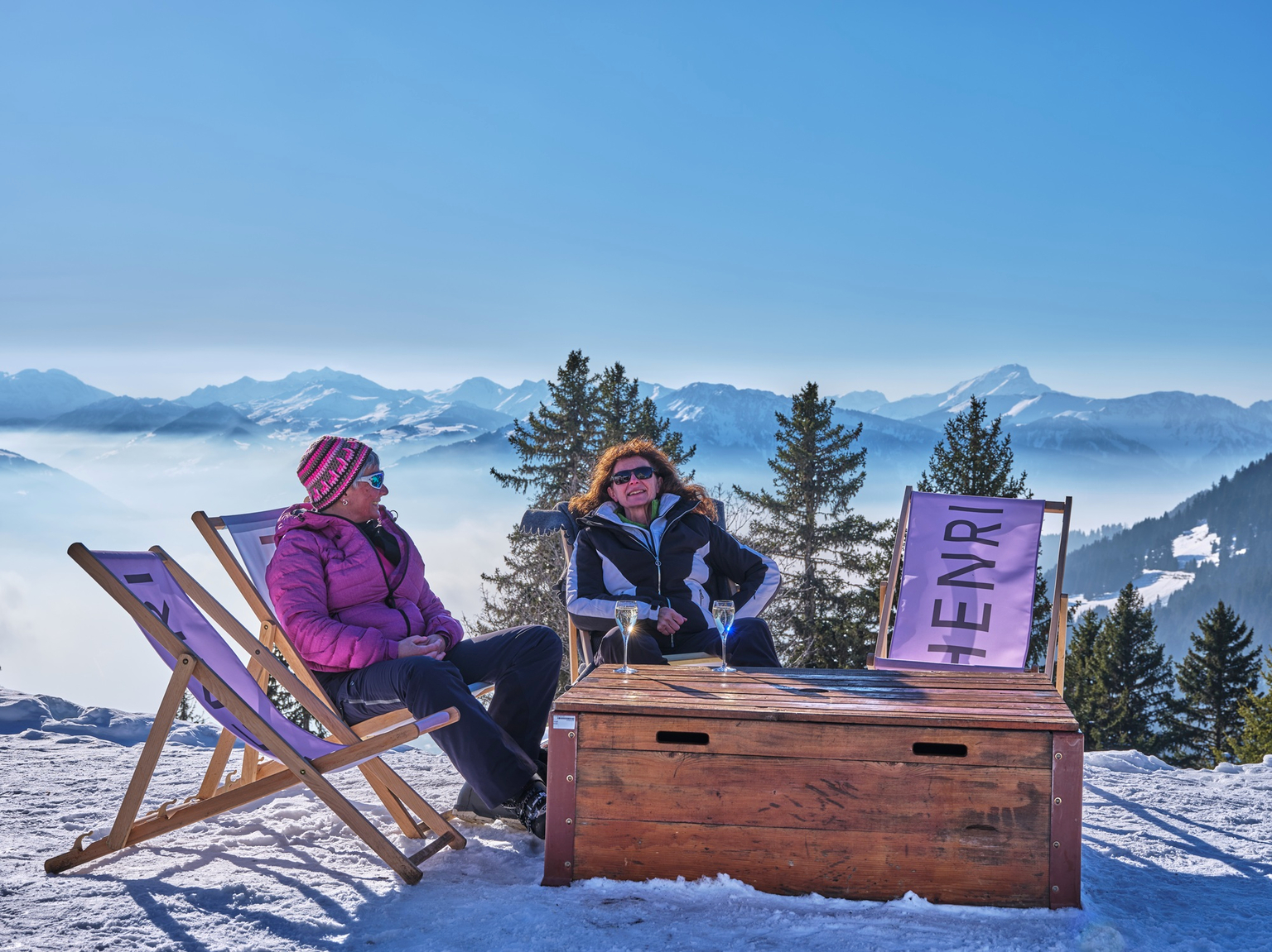 Restaurants sur les pistes à Villars-Gryon-Diablerets