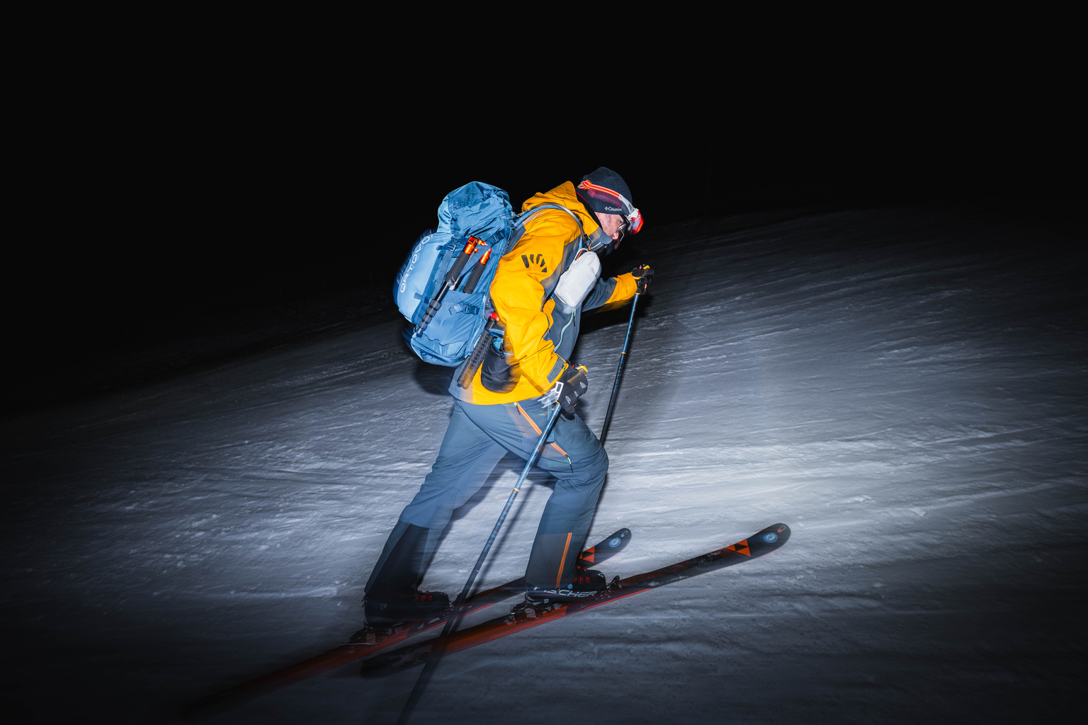 Nacht-Skitour: Les Bouquetins